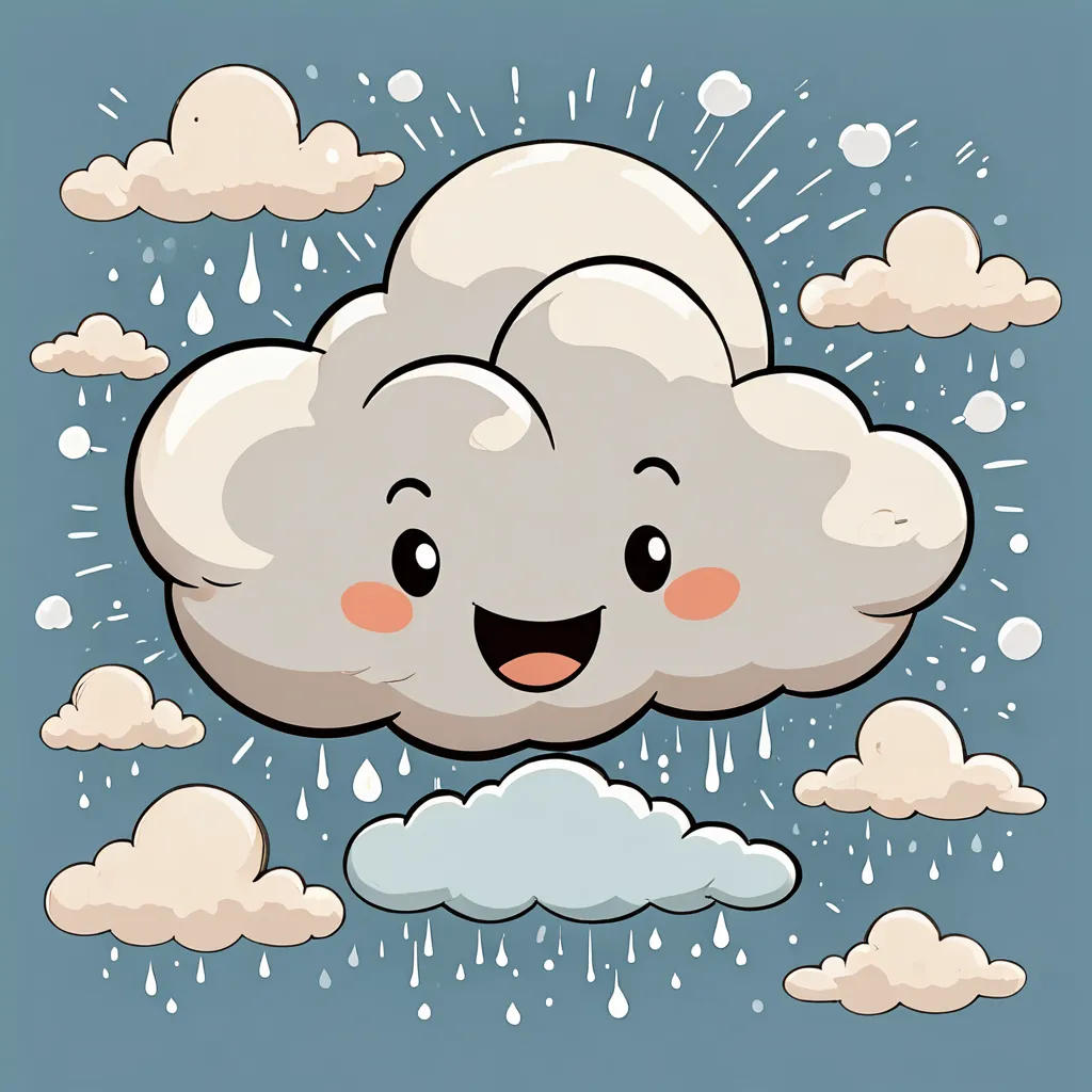 The Curious Cloud's Weather Adventure