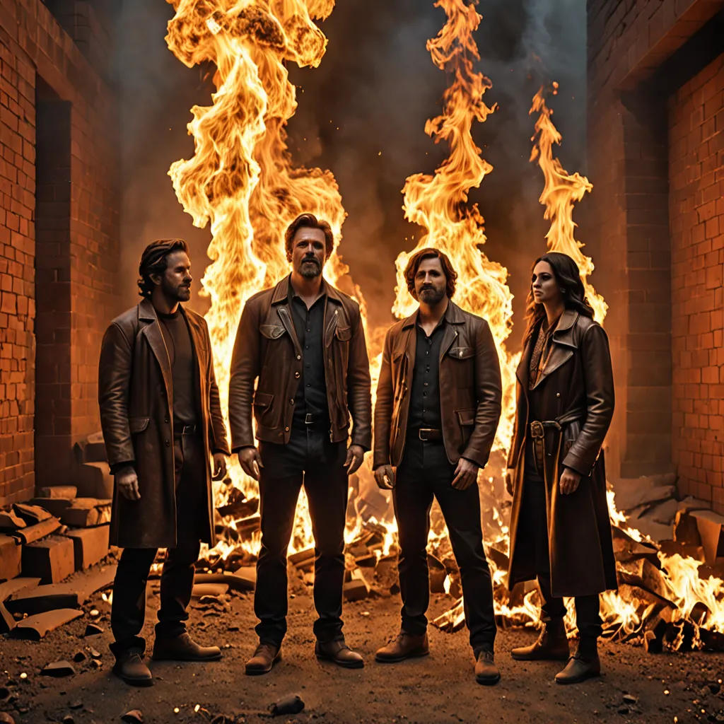 The Fiery Test: A Tale of Courage