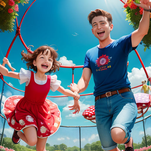 Pizza and the Super Springy Trampoline