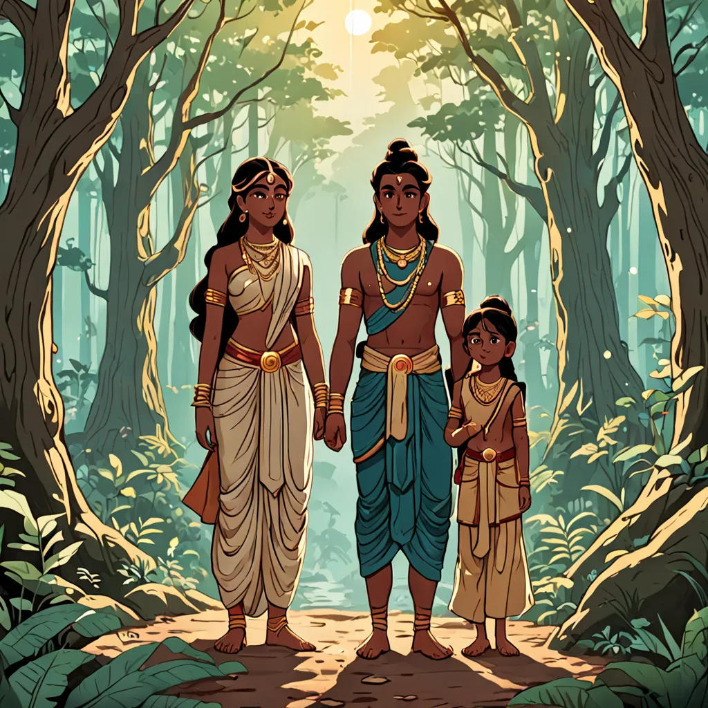 The Enchanted Forest: A Tale of Love and Sacrifice