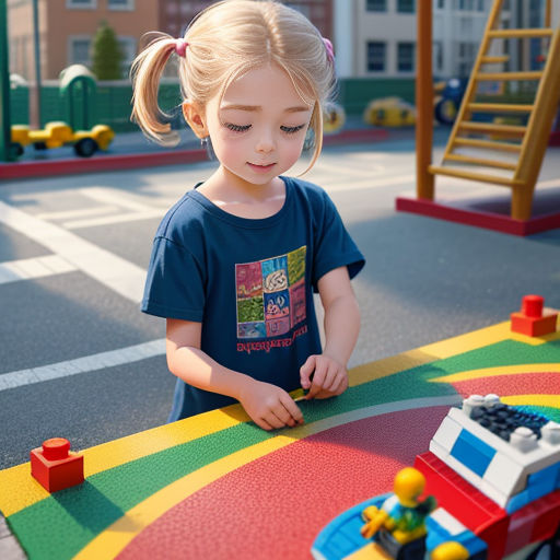 Playing Lego with her son, something 'clicked' for this Vancouver artist:  she'd discovered the perfect medium