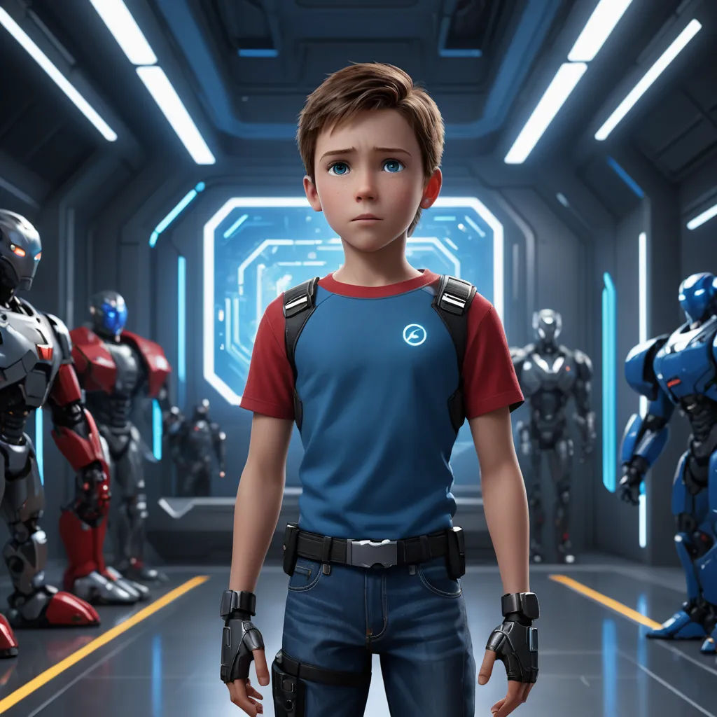 a young boy in a sci - fi fi fi suit standing in a sci - fi fi fi fi fi fi fi fi fi fi fi fi fi fi fi fi fi fi fi fi fi fi fi fi fi fi fi fi, antipodeans, concept art, Adam Rex, promotional image