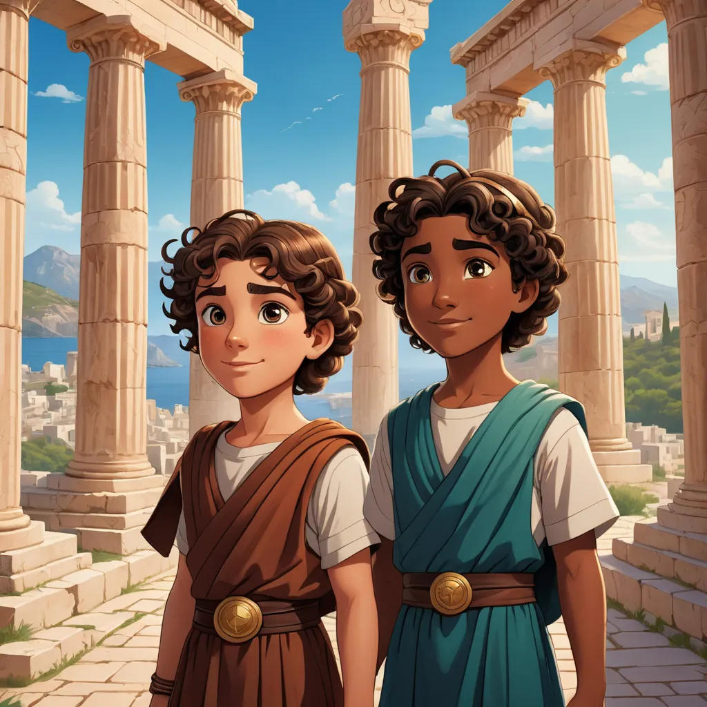 The Adventures of João and his Friends in Ancient Greece