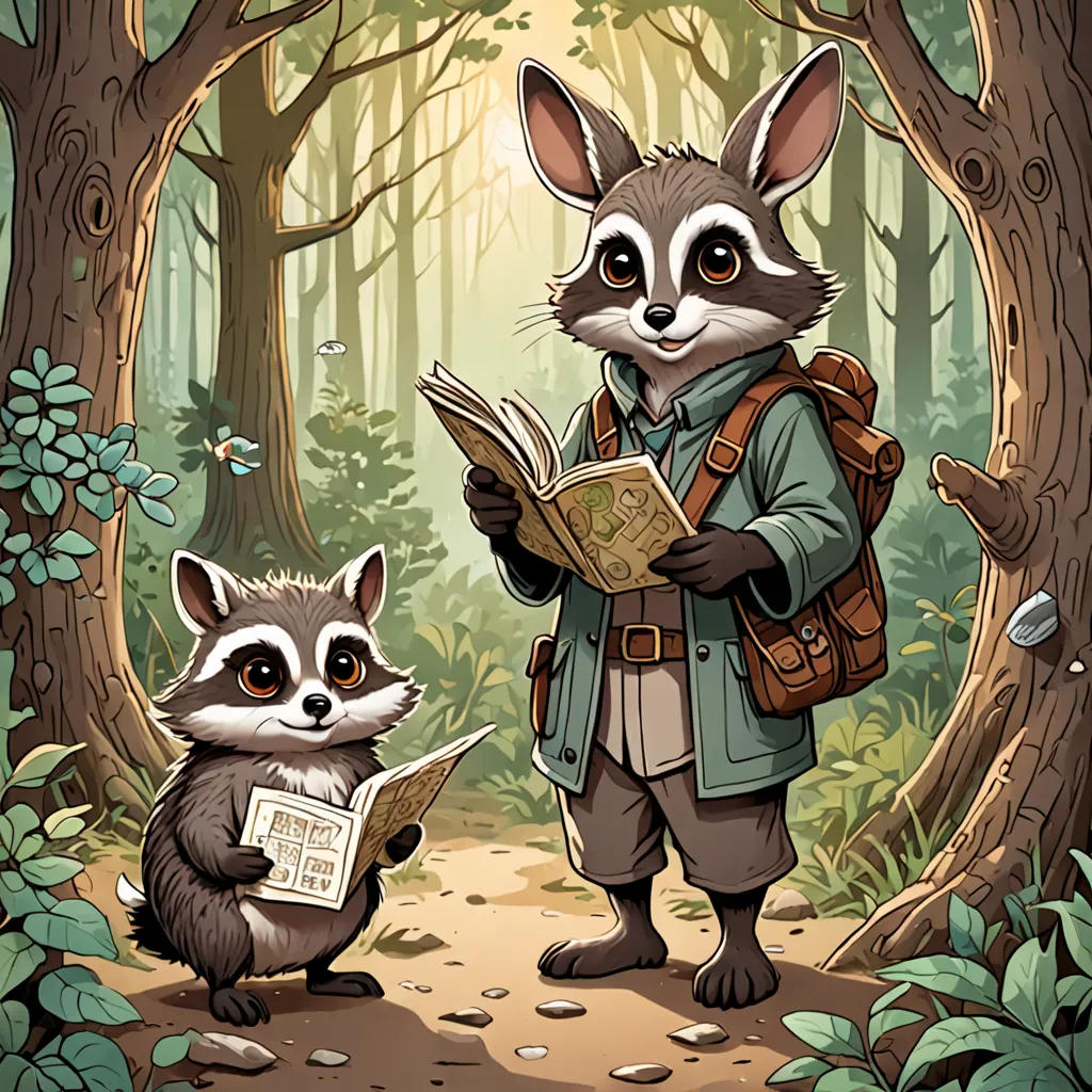 The Curious Adventure in Enchanted Forest