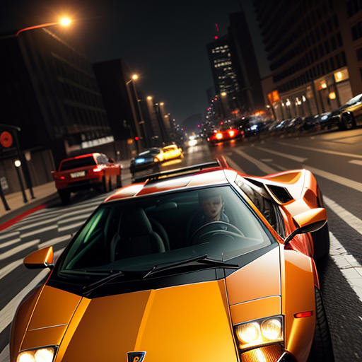 The Chase of the Countach