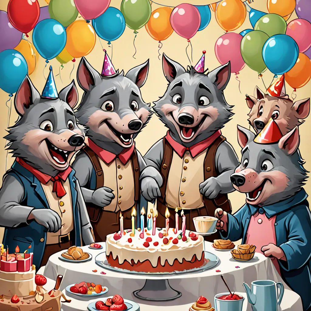 The Big Bad Wolf's Birthday Bash