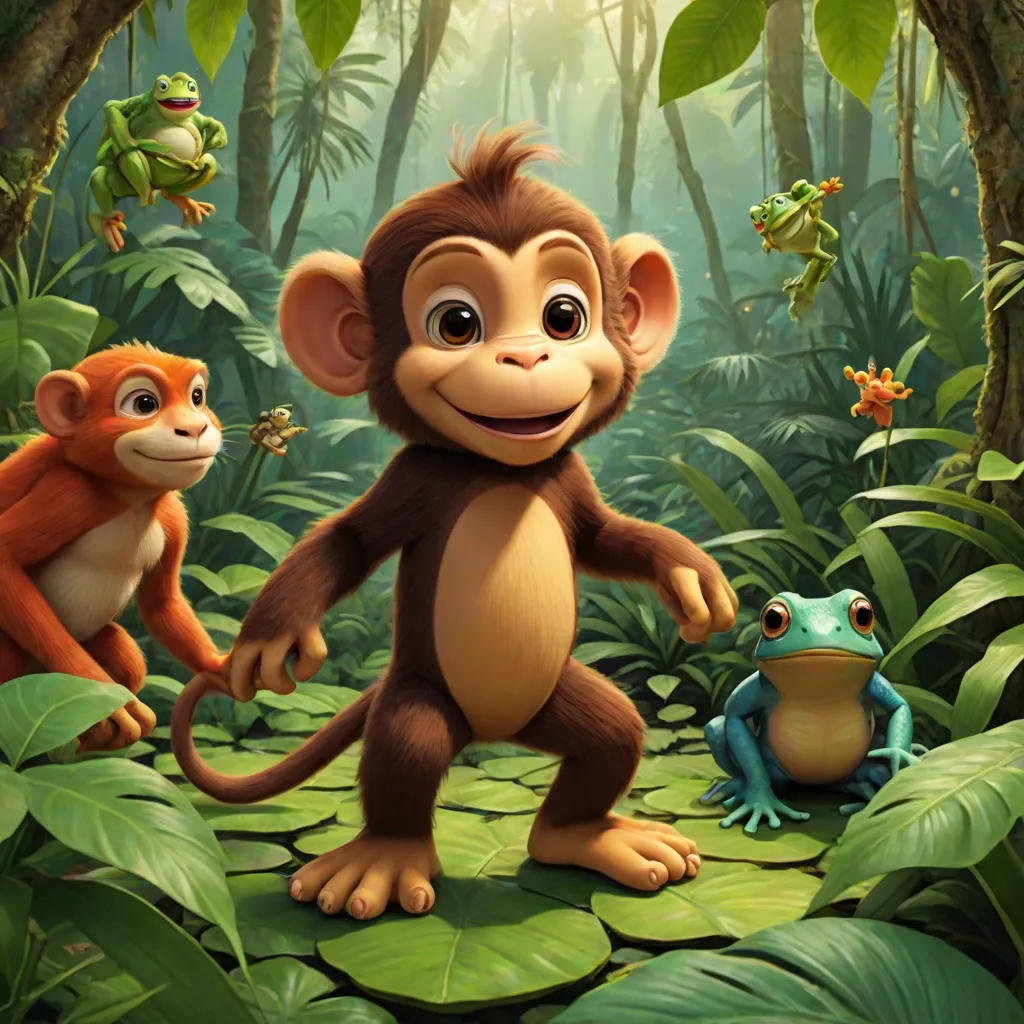 The Adventures of Miko the Monkey and Freddy the Frog