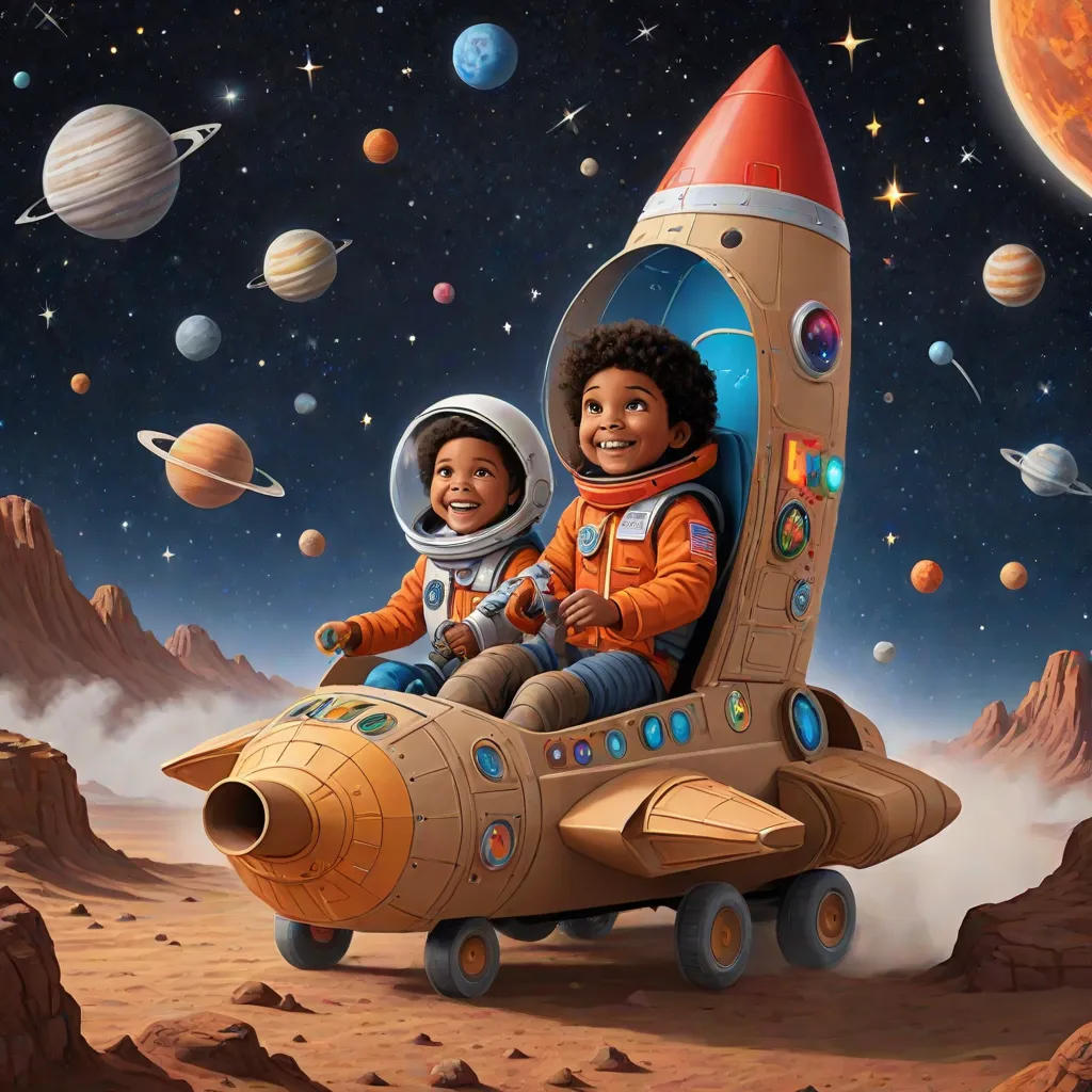 Coco and Waffle’s Trip to the Moon