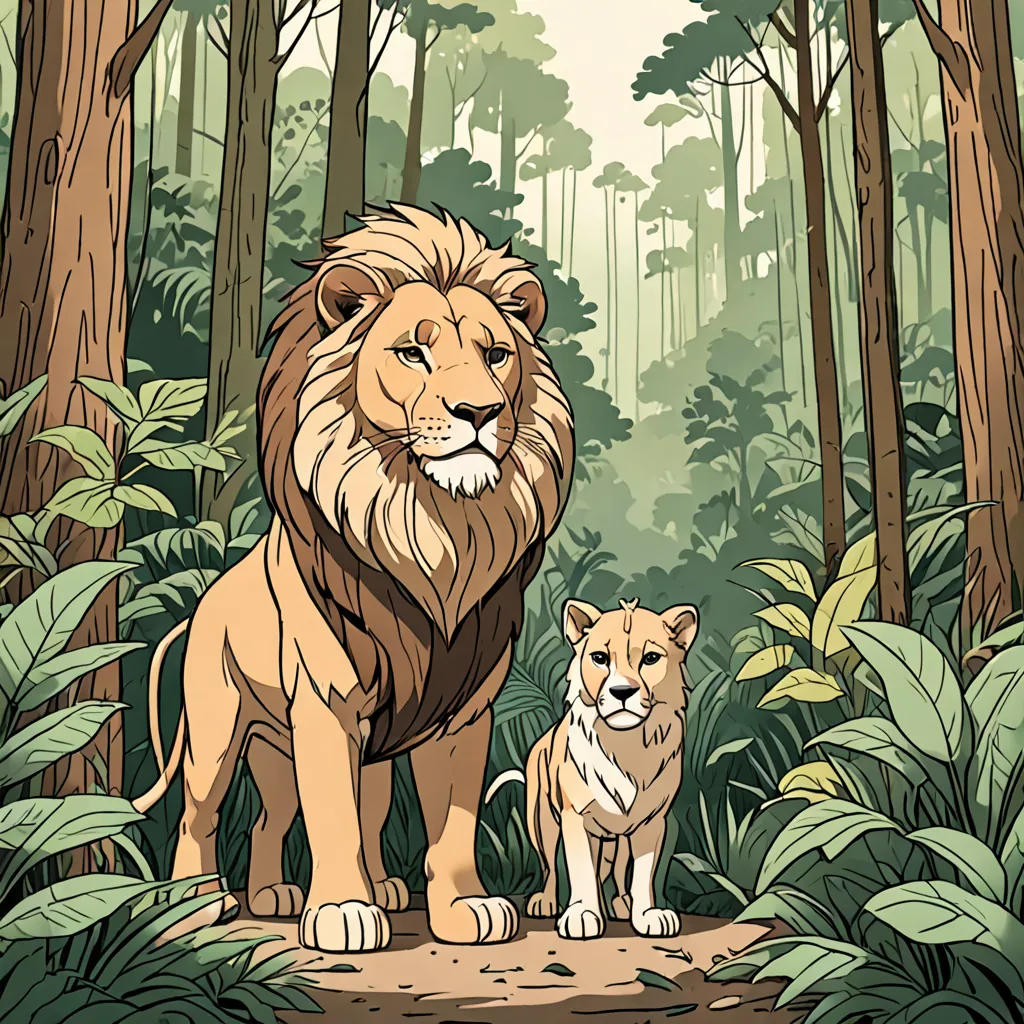The Lion and the Dog