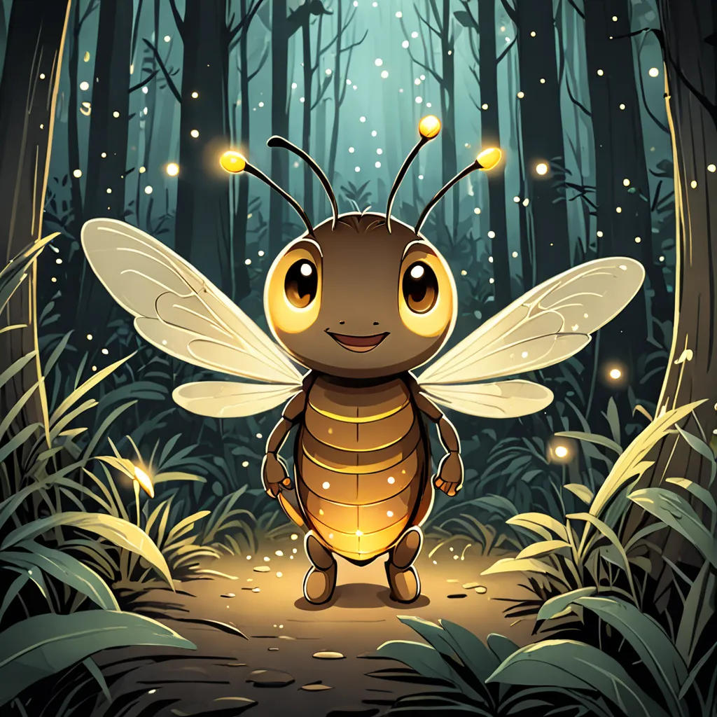 The Shy Firefly's Glow