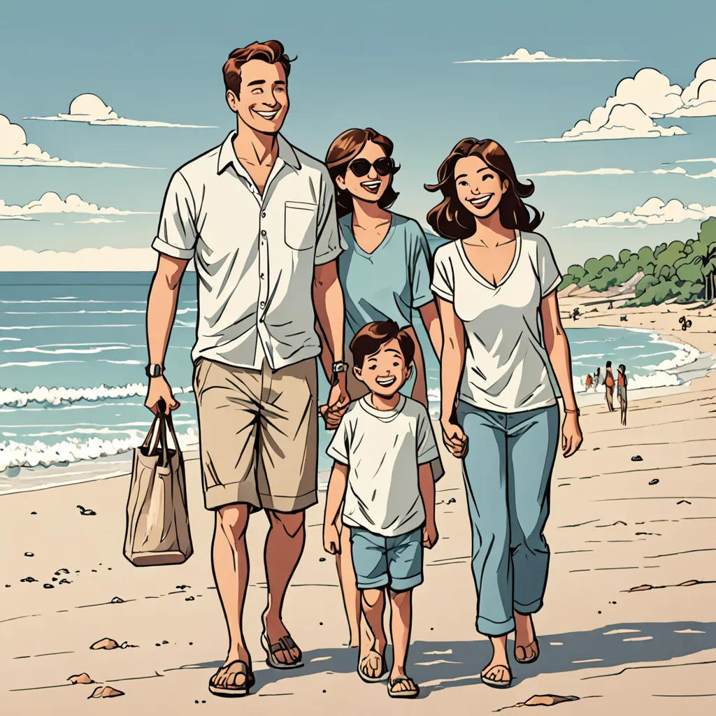 A Family Vacation to the Beach