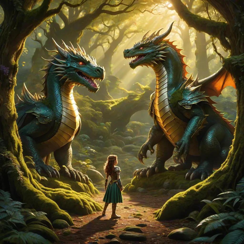 The Princess, the Bad Dragon, and the Handsome Prince