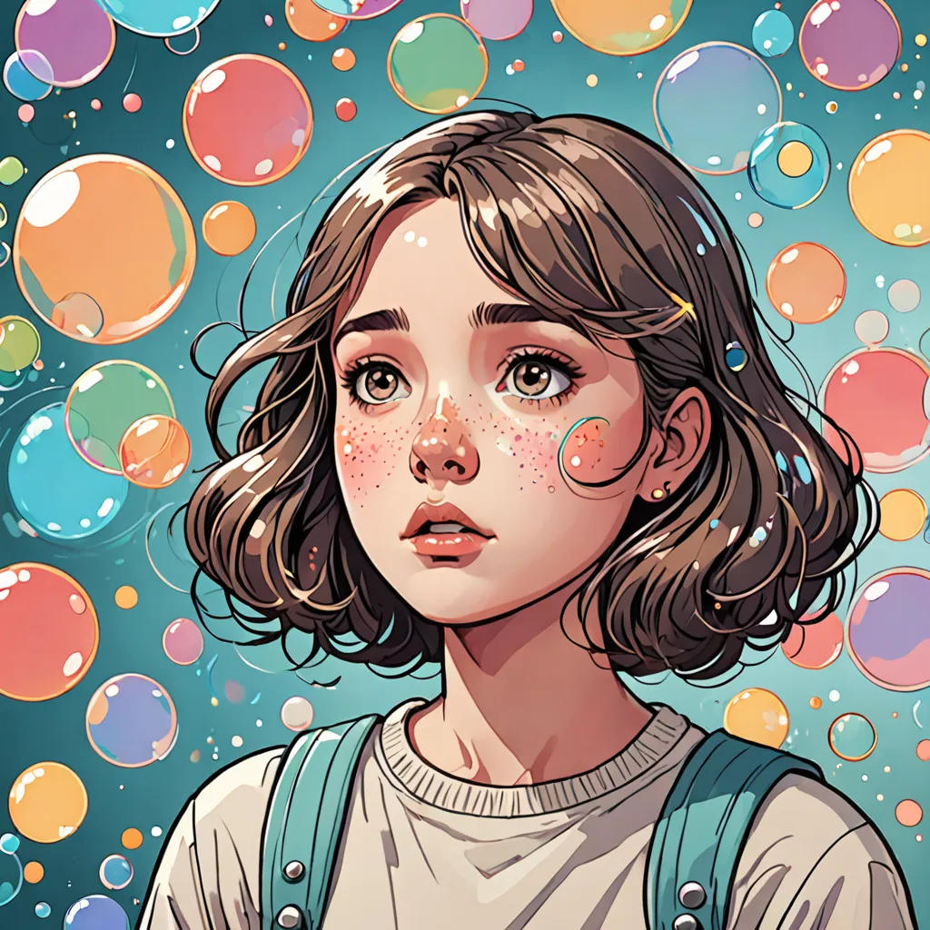 The Farting Bubble Girl