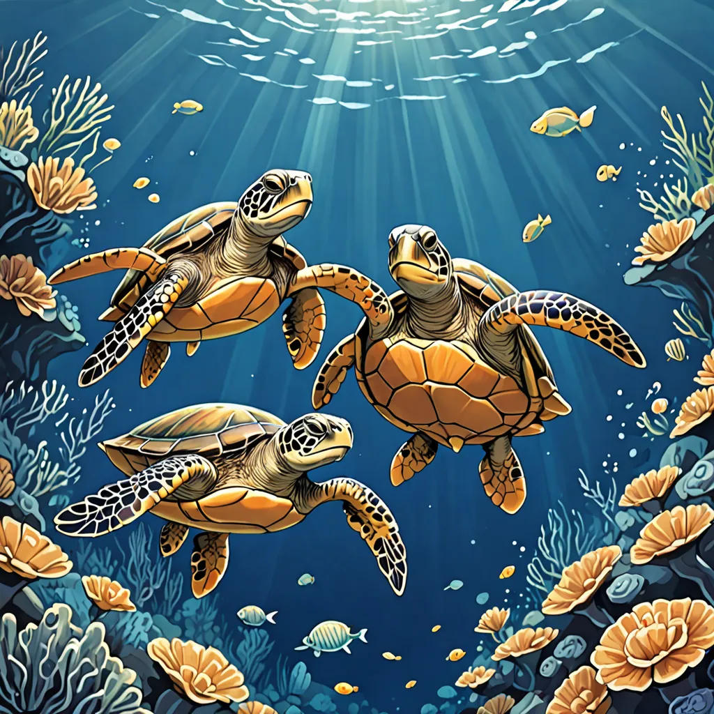 The Turtle Brothers' Deep Sea Adventure