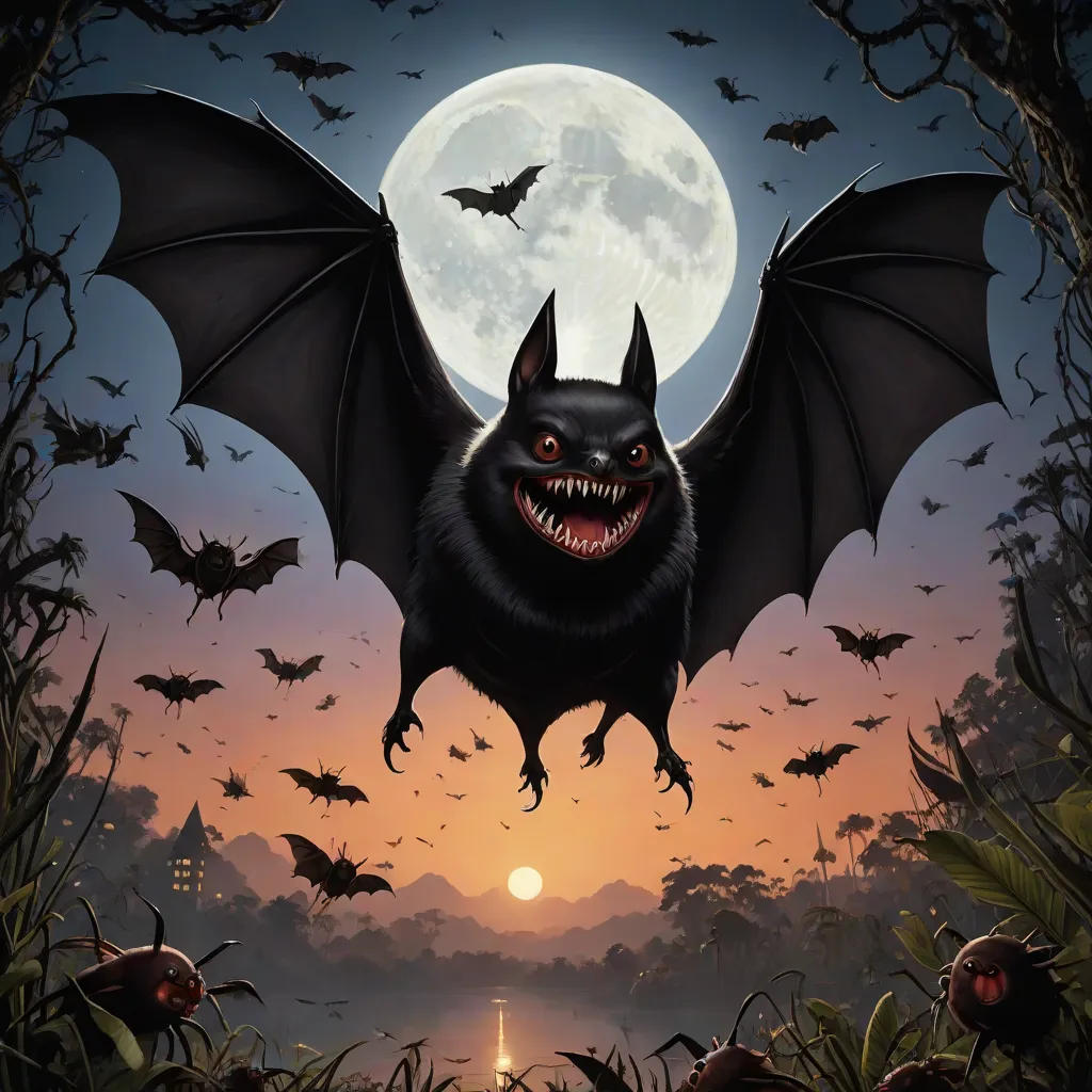 The Fat Bat and the Piranha Bugs