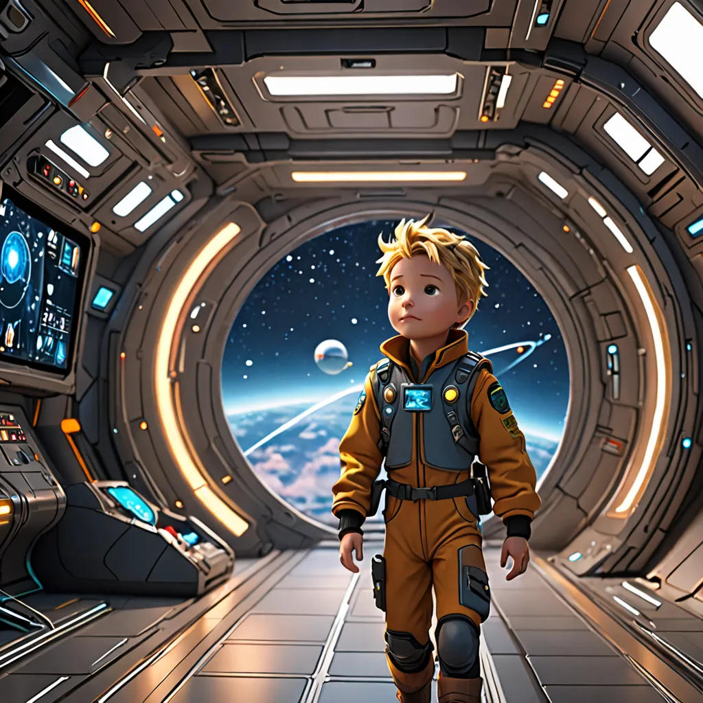 The Little Prince on Earth: A Journey through the Milky Way