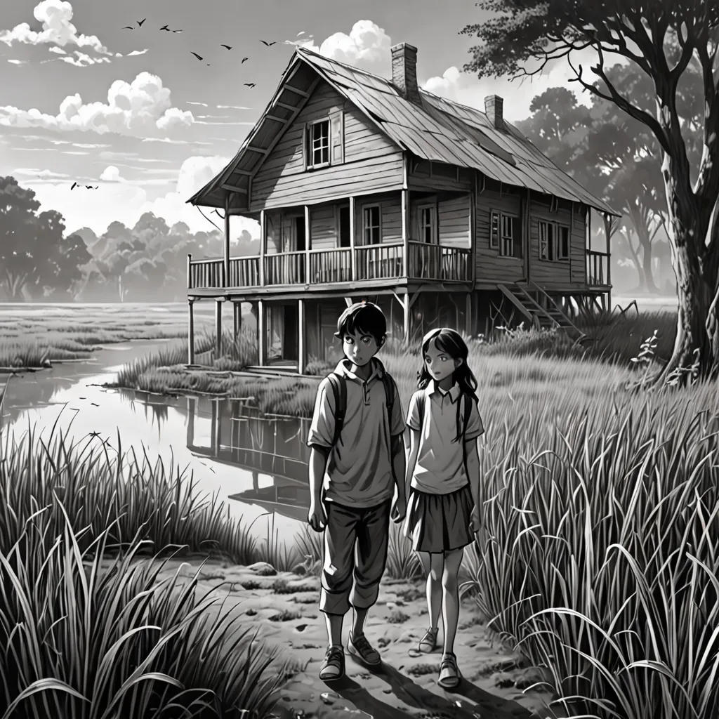 The Secret of the Abandoned Marsh House