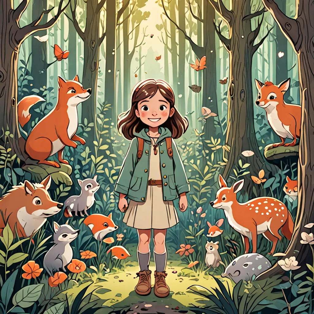 The Magical Adventure of Lily and the Enchanted Forest