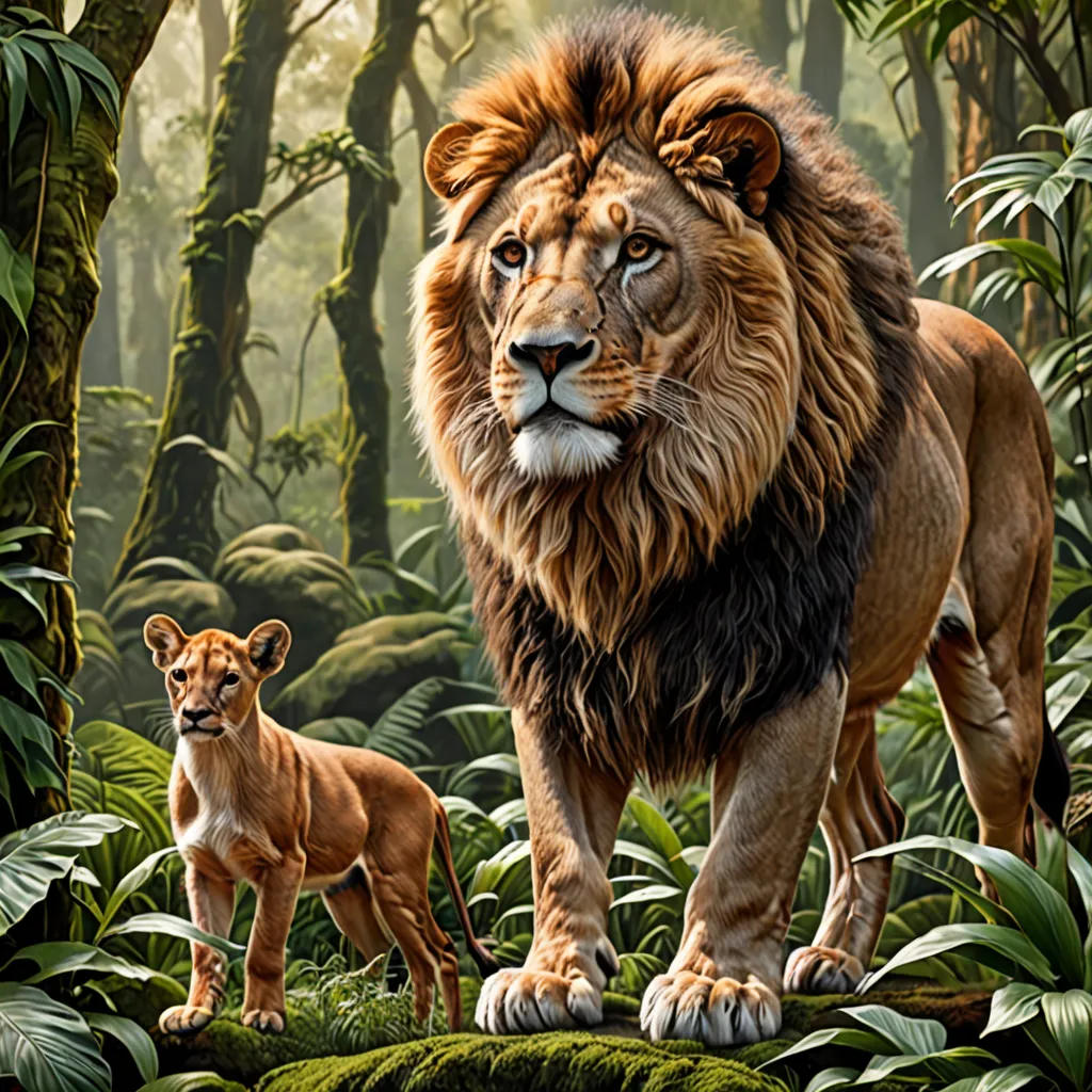 The Lion's Protector