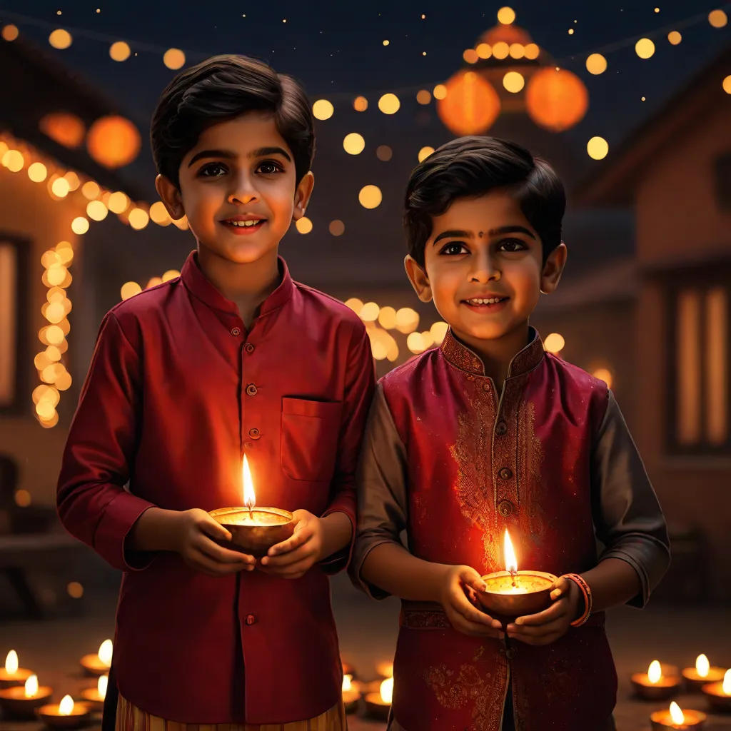 Aryan And Veer's Diwali Adventure...