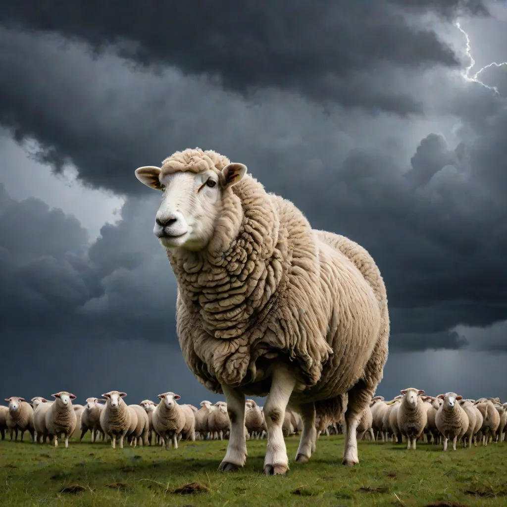 The Brave Little Sheep