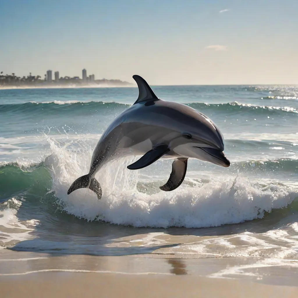The Dolphin's Heroic Leap