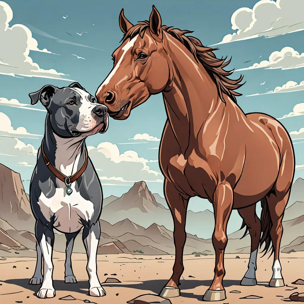 The Unlikely Friendship Of Rocky And Thunder