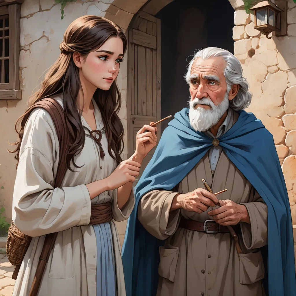 a painting of a man and a woman standing next to each other with a sword in their hands and a woman holding a staff, fantasy art, a detailed painting, Donato Giancola, fantasy artwork