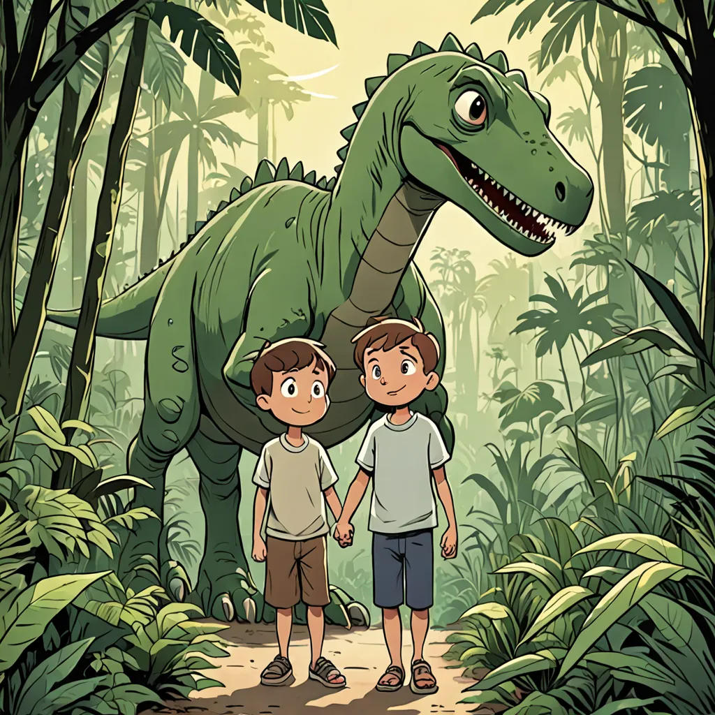 Dinosaurs in the Jungle
