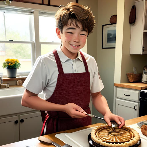 Kenny and the Caramel Cheesecake Pie