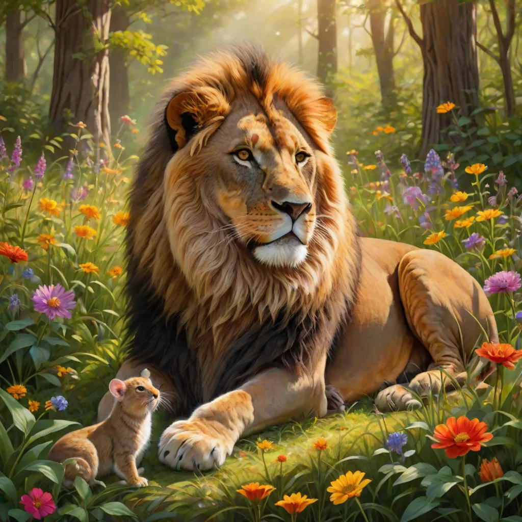 The Lion and the Mouse