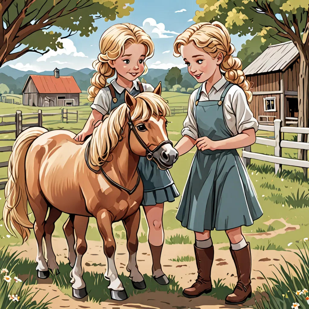 Sisters at the Farm