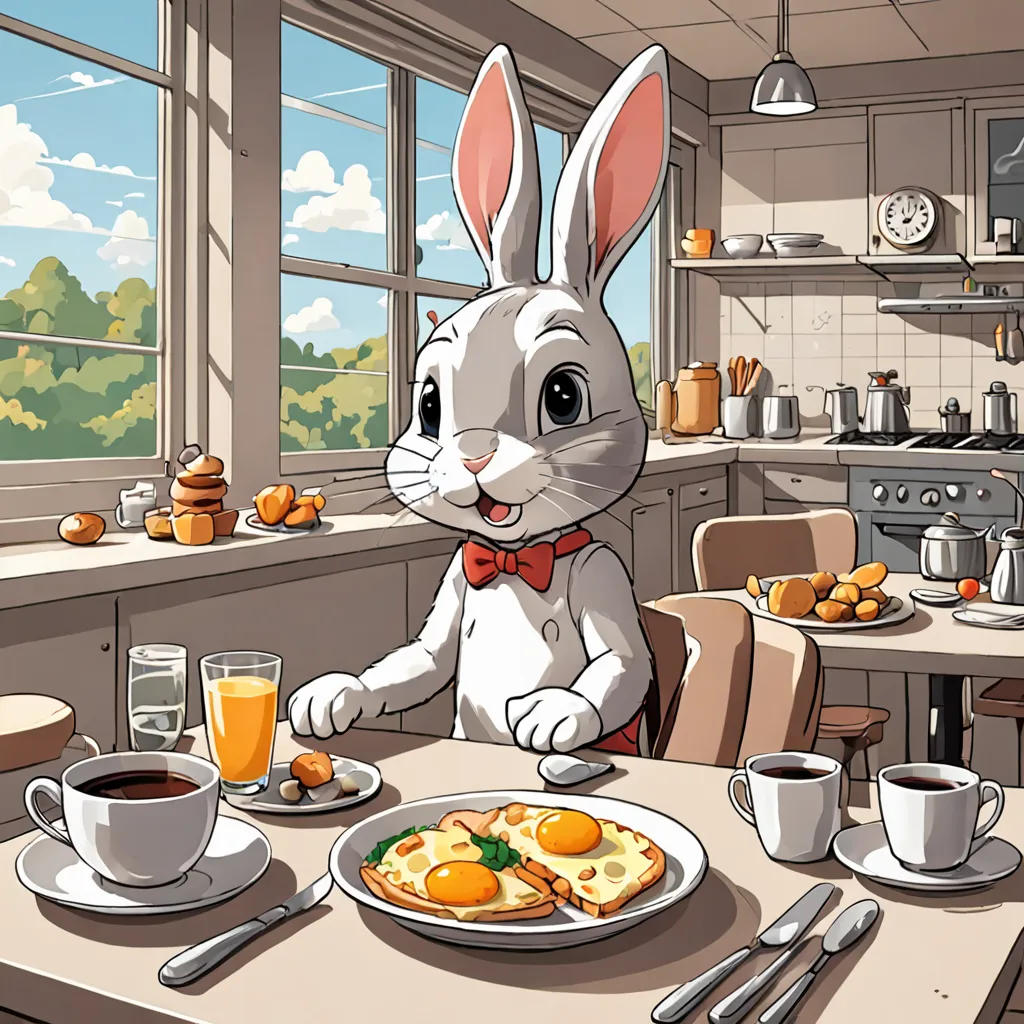 Benny the Bunny's Breakfast Adventure