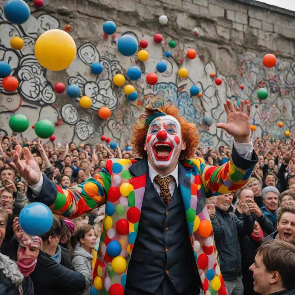 The Little Clown and the Wall of Dreams