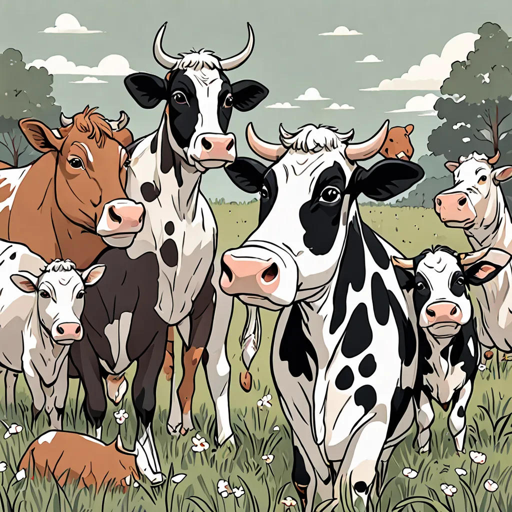 Jax and His Cow Friends