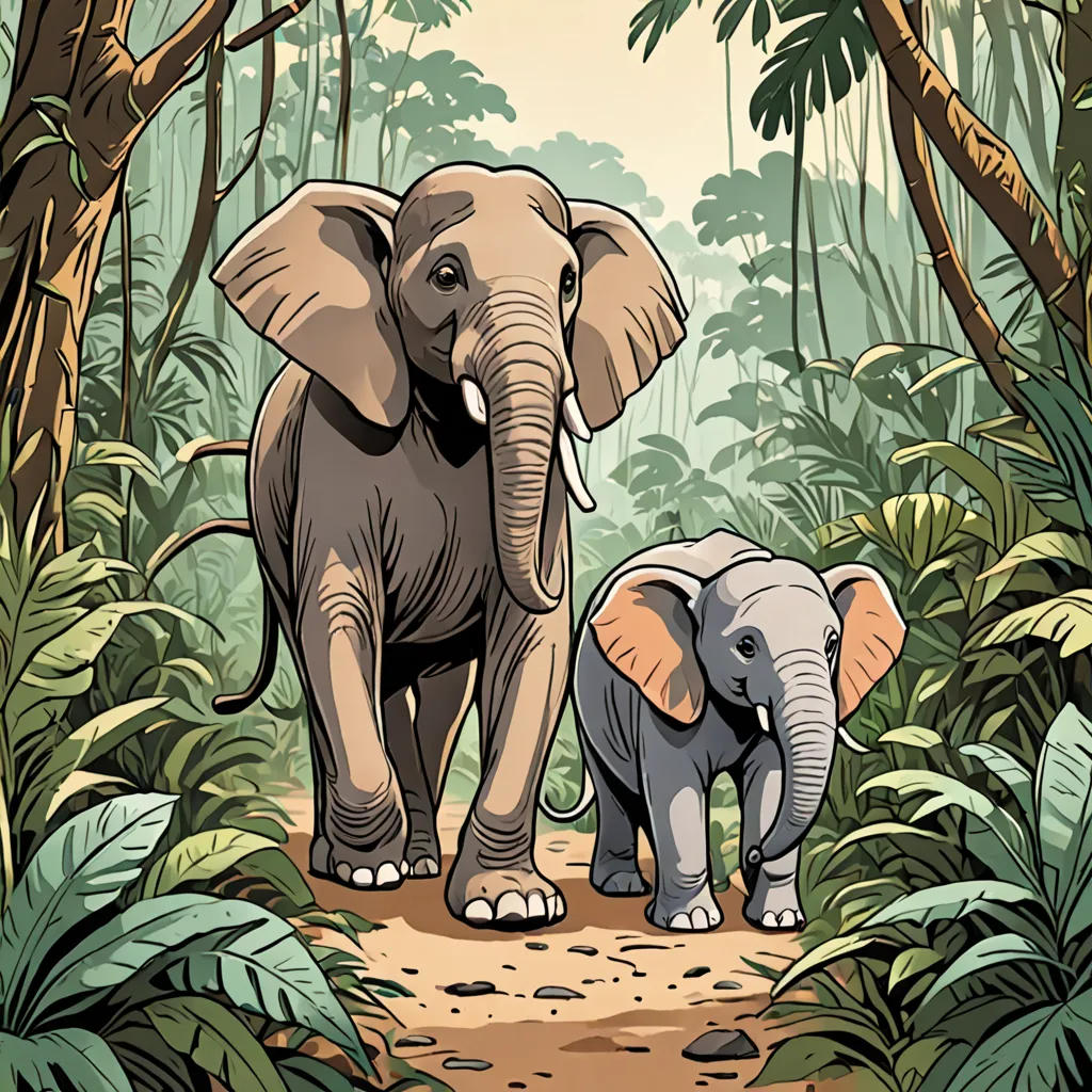 The Monkey and the Elephant