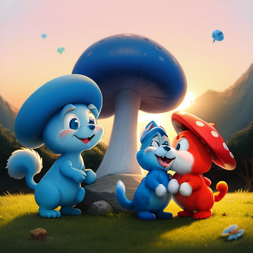 The Adventures of Smurf Cat