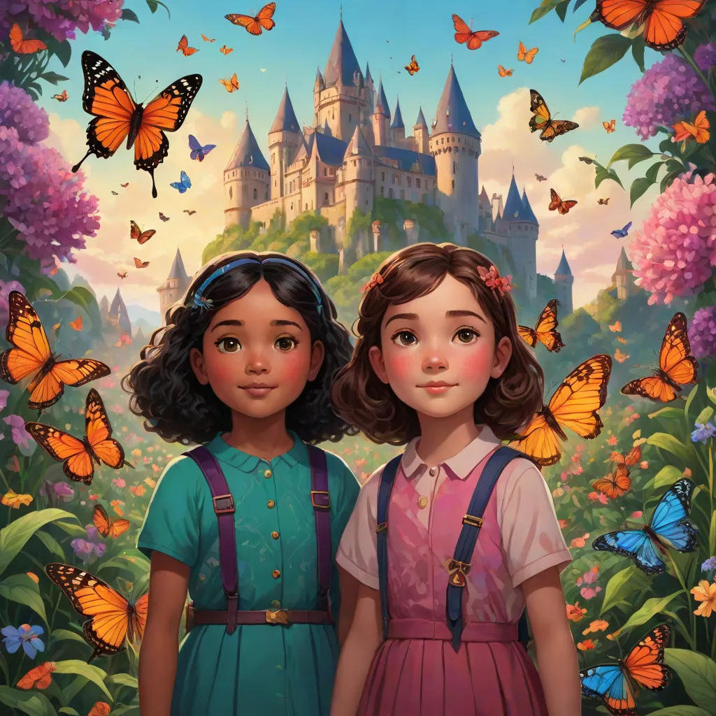 Cora and Grace's Adventure with the Mythical Cicada