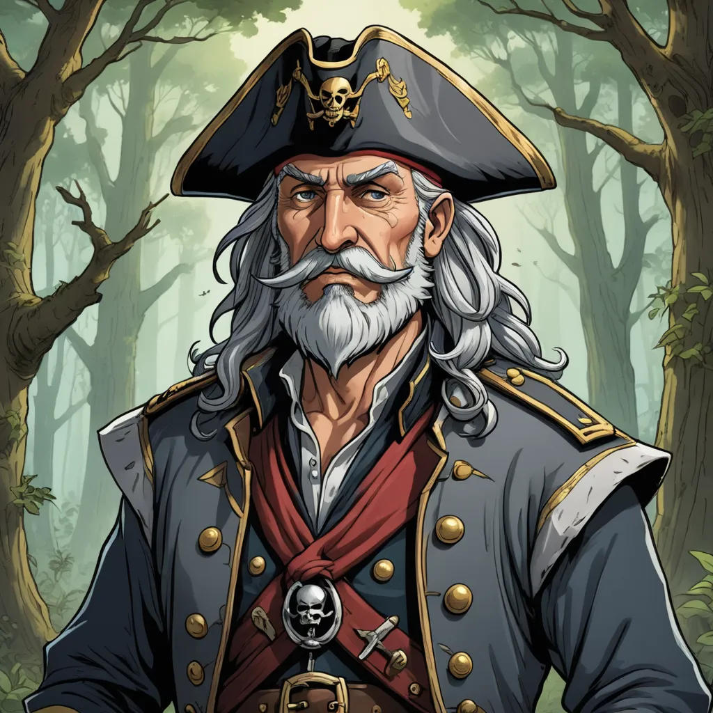 The Pirate and the Whispering Woods