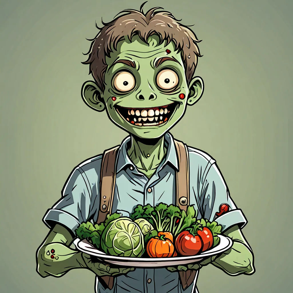 Tiny Bites: The Vegetarian Zombie