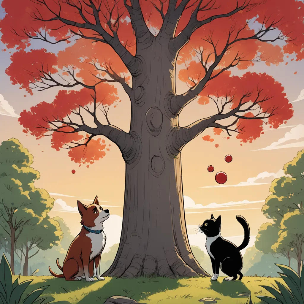 The Dog and the Cat Friends