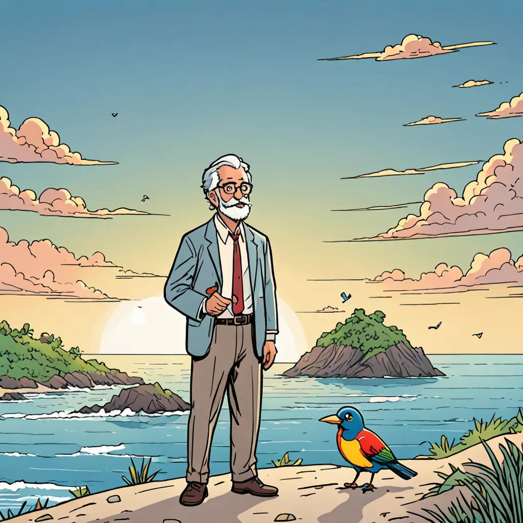 The Physics Professor and the Island Bird