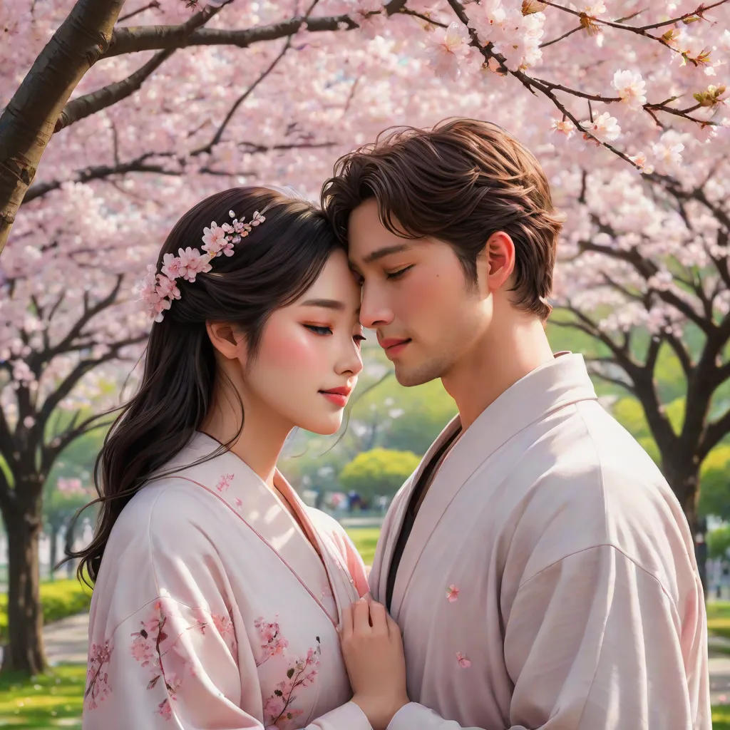 A Cherry Blossom Encounter