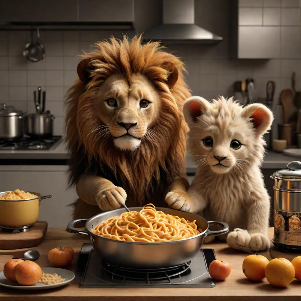 The Lion and the Mousse