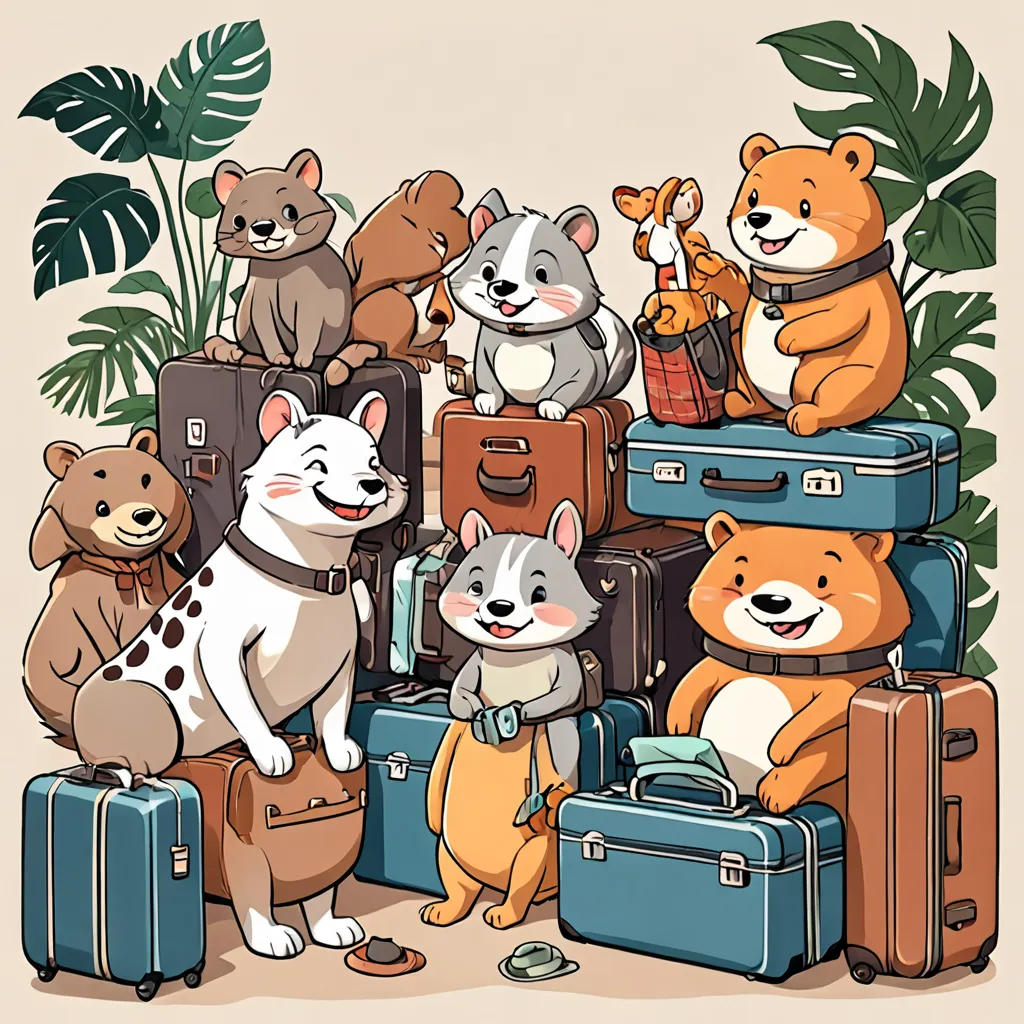 Animal Friends' Vacation Adventure