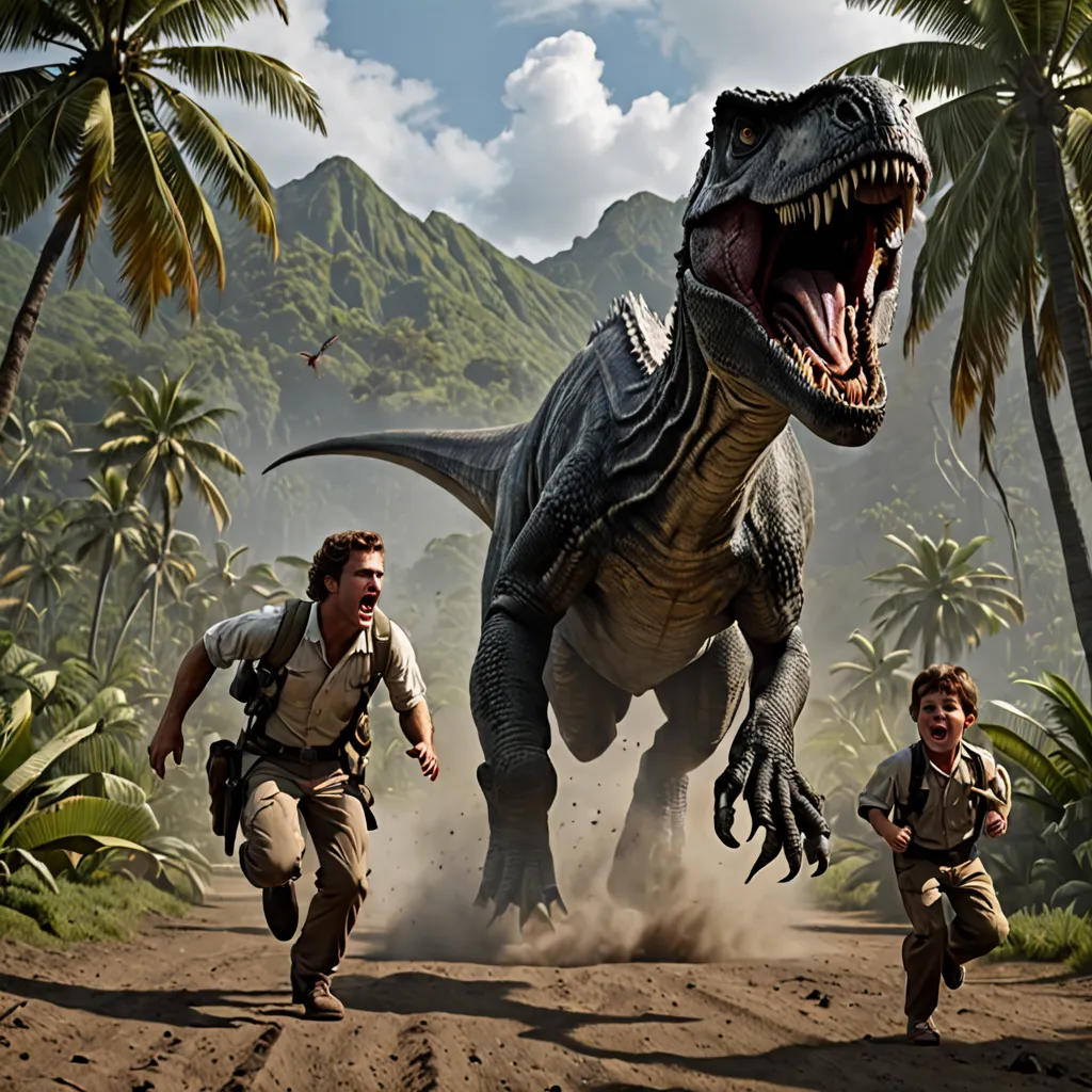 Escape from Isla Nublar