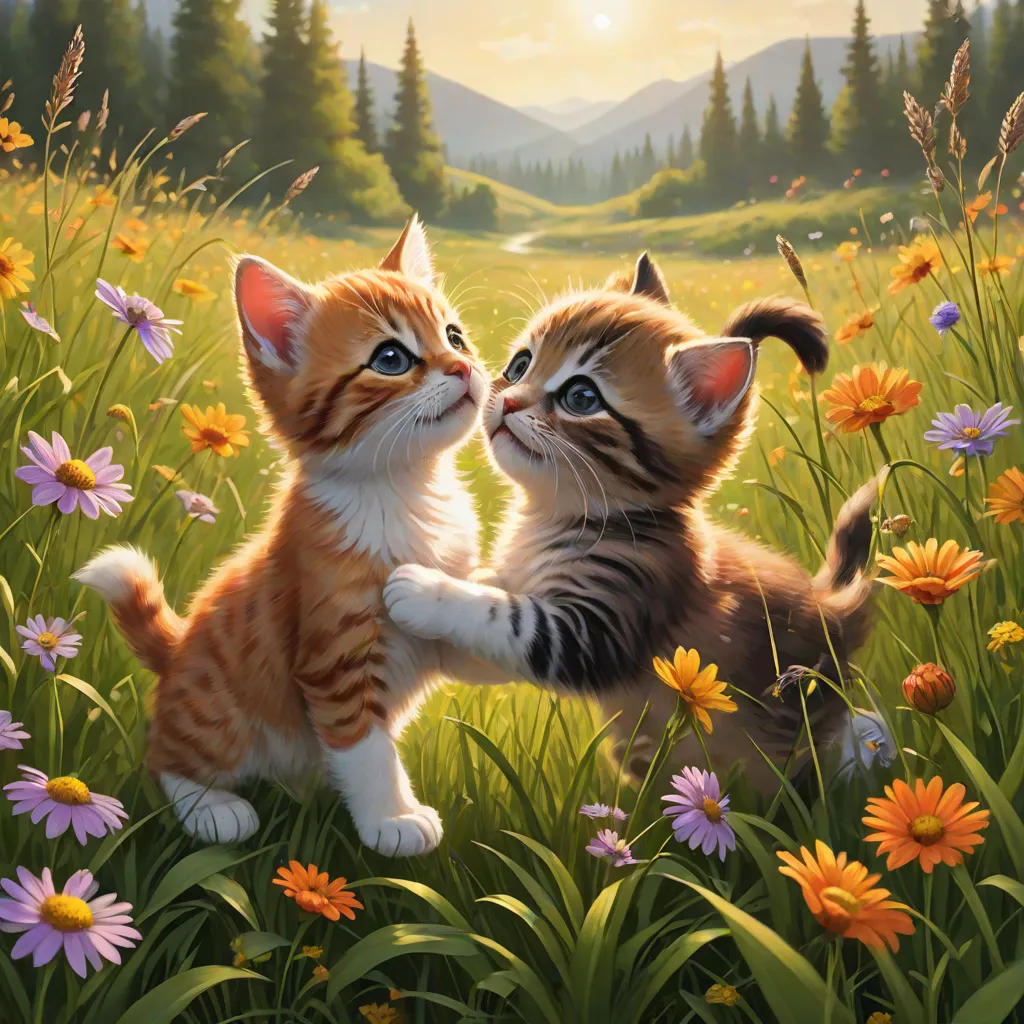 Paws and Whiskers: A Tale of Friendship