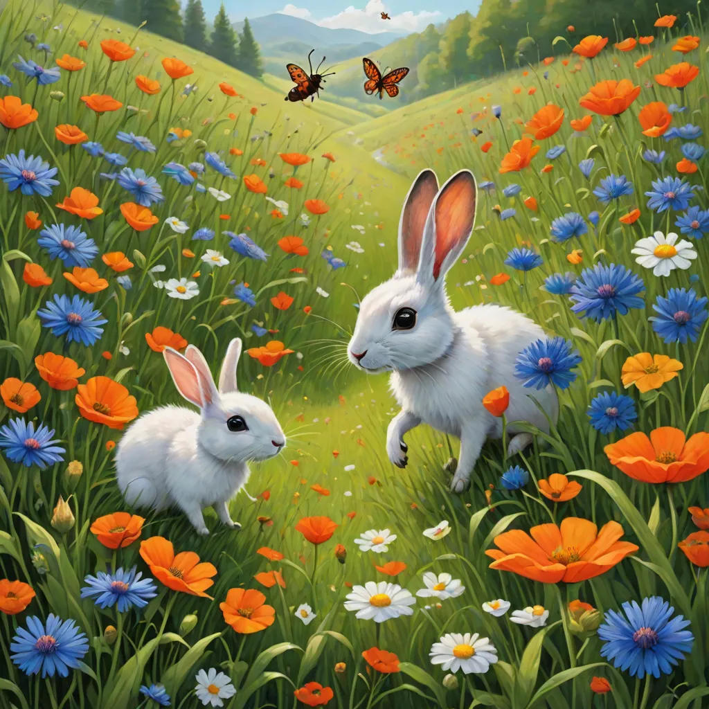 The Ant and the White Rabbit