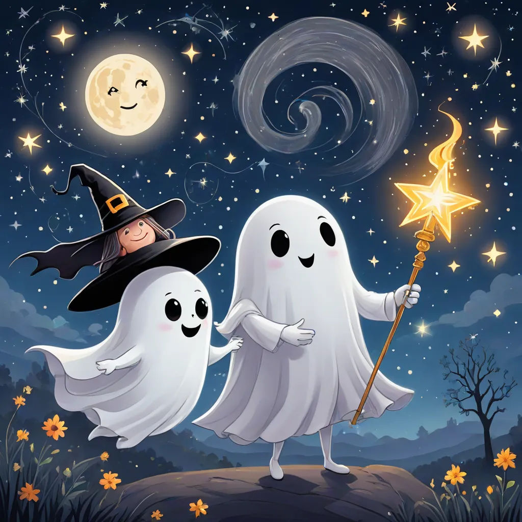 The Gentle Adventures of Ghosty the Ghost, Willa the Witch, and Sparky the Superhero