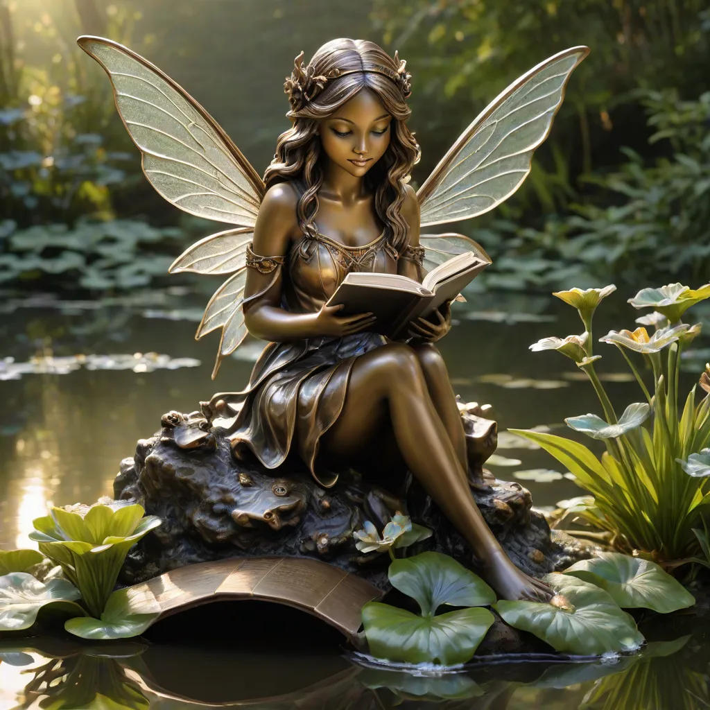 The Bronze Fairy and the Lonely Frog